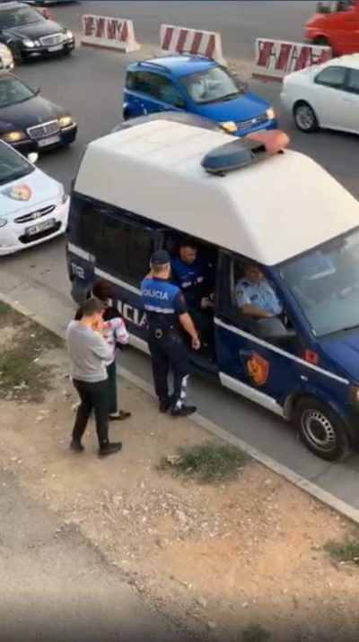 FOTO/ Qindra policë rrethojnë Unazën e re