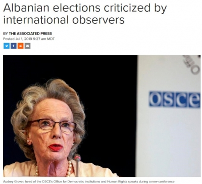 Mediat e huaja: Votimet në Shqipëri, kritika të forta nga vëzhguesit ndërkombëtarë