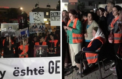 Protesta e Unazës së Re në duart e nënave, nuseve, vajzave