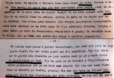 1944/“Terrorizmi zë një vend të madh tek ne”