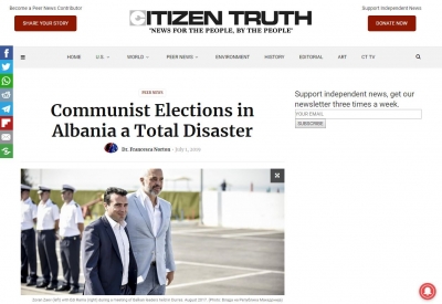 Rama me mendësi të botës së tretë/ Citizien Truth: Shteti shqiptar dhe drejtësia në kolaps, vendi drejt diktaturës