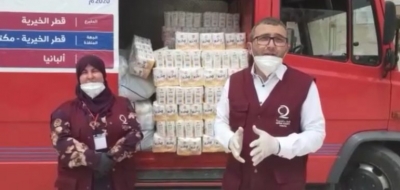 Festa e Fitër Bajramit/ Katari i dhuron pako ushqimore 300 familjeve në Berat