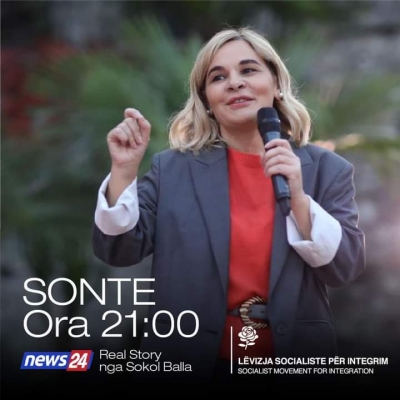 Monika Kryemadhi, sonte tek ”Real Story”