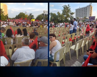 Berisha publikon fotot/ As shantazhi mbi admistratën nuk ia mbush karriget Ramës në Elbasan