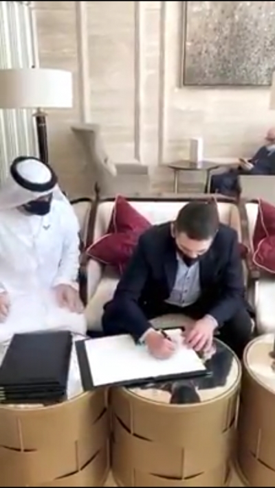 Rama e Ahmetaj në Dubai, nënshkruajnë marrëveshje në ... bar-kafe.