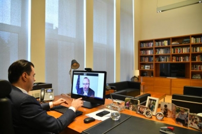 Kreu i Grupit të PPE në Parlamentin Europian bisedë online me Bashën: Zgjedhjet e 25 prillit, jetike për të ardhmen europiane të Shqipërisë