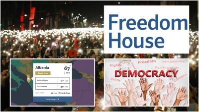 Raporti i plotë i Freedom House:Shqipëria hapa pas, rënie e madhe në liritë demokratike