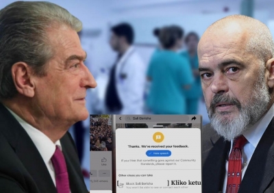 Edi Rama urdhëron punonjësit e administratës të bëjnë ‘block’ faqen e ish-kryeministri Berisha në Facebook