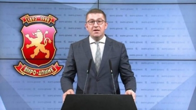 Kreu i opozitës në Maqedoni, Mickoski flet për ‘mini-schengenin’ dhe zgjedhjet e 12 prillit