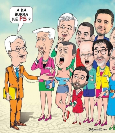 Socialistët në karikaturë/ A ka burra në PS?