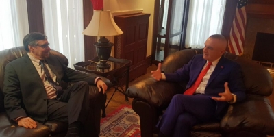 Presidenti Meta takon Matthew Palmer, diskutojnë për konsolidimin e shtetit ligjor