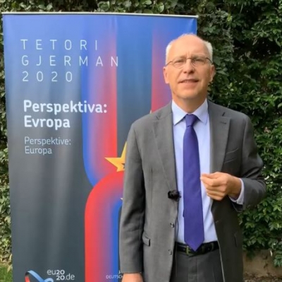 Ambasadori Zingraf jep sinjalet për hapjen e Tetorit Gjerman