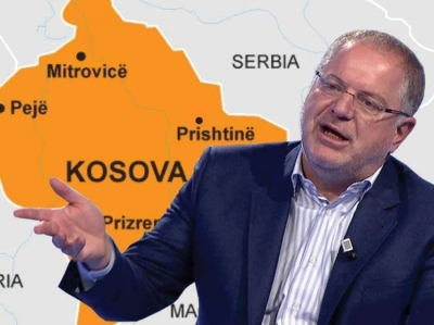 Baton Haxhiu ngre kompani në Tiranë dhe bën thirrje për ndarjen e Kosovës