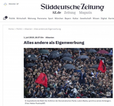 Gazeta prestigjoze gjermane: Votimet monopartiake, ndikim negativ në hapjen e negociatave