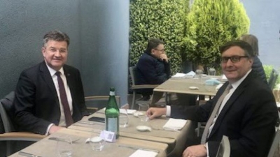 Dy zyrtarët e lartë Lajçak dhe Palmer vizitojnë sot Kosovën, takime me krerët e shtetit dhe konferencë për media