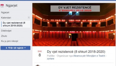 Dy vjet rezistencë/ Si e 'feston' sot Teatri Kombëtar qëndresën qytetare