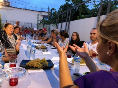 LSI del në terren, Kryemadhi takim me qytetarët në Tiranë