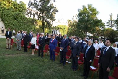 Berisha, Thaçi, Topi, Basha në Presidencë. Rama bojkoton