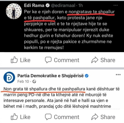 Sali Berisha publikon foton: Edvin Rama dhe Lul Brava kanë të njëjtën zyrë shtypi