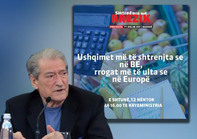 Protesta/ Berisha: Ushqimet më të shtrenjta se në BE, rrogat më të ulëta