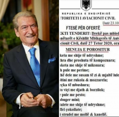 Berisha/Derrat e kenaqur menu me 13 pjata!