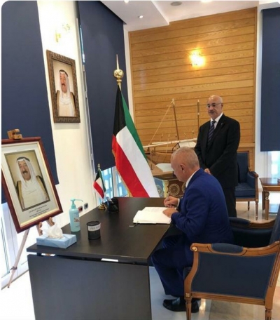 Ilir Meta homazhe ne nderim te Emirit te Kuvajtit, Sheikut Sabah Ahmad Al Sabah!