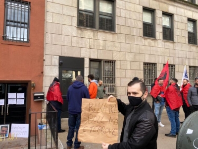 Protestë në Nju Jork për vrasjen e Klodian Rashës