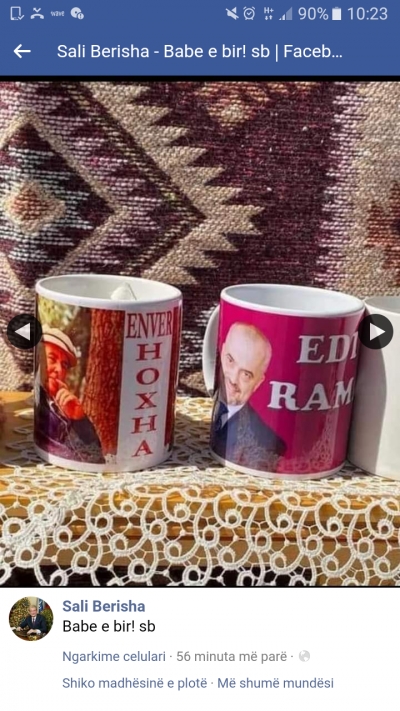 Ish kryeministri Berisha poston foton /'Bab e Bir'