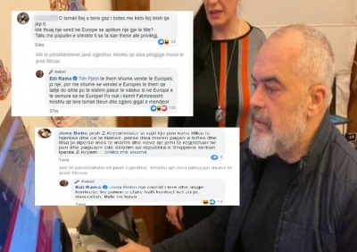 'O Ismail Bej, u bëre gazi i botës'/ Qytetarët replika me Ramën pas njoftimit për 'shtetrrethimin' e fundjavës