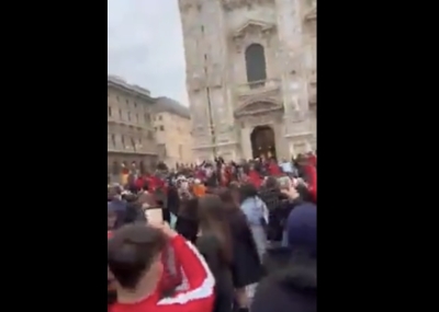 ‘Dita e Flamurit’/ Berisha nxjerr VIDEO-n: Shqiptarët në Milano i çojnë mesazh Ramës