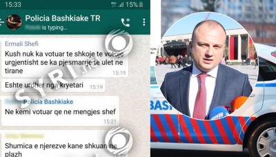 'Pjesëmarrje e ulët në Tiranë', shefi i policisë bashkiake kërcënon vartësit: Do t'ju kontrollohet gishti një për një