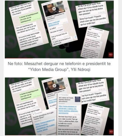 SMS-të skandaloze të Erion Veliajt, reagon gazetarja Beti Njuma