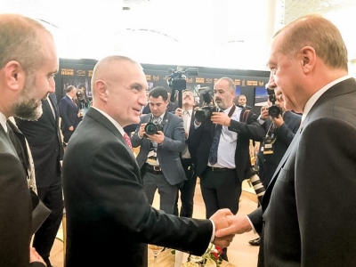 95-vjetori i Republikës Turke, Meta takon Erdogan