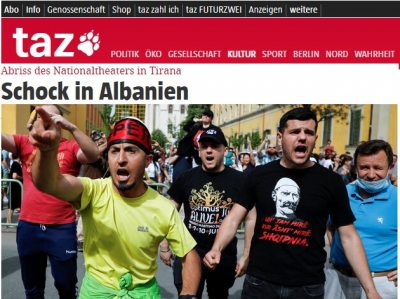 Jehonë edhe në Gjermani:Trazira në Shqipëri!