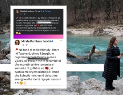 Pasi ngatërron Vjosën me Drion/ Mirela Kumbaro merr kalemin dhe numëron turistët