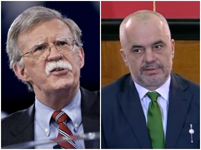 A bisedoi Rama me Bolton për ndarjen e Kosovës?