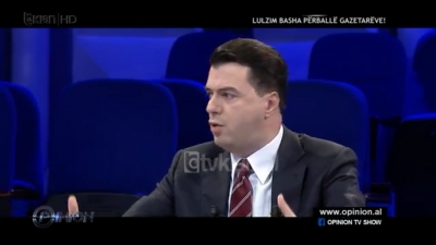 Live/Lulzim Basha në Opinion përballë gazetarëve!