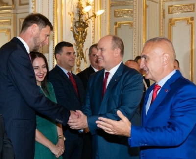 Princ Leka e Princeshë Elia me Presidentin në Monako, Meta: I lumtur ti kisha në delegacion