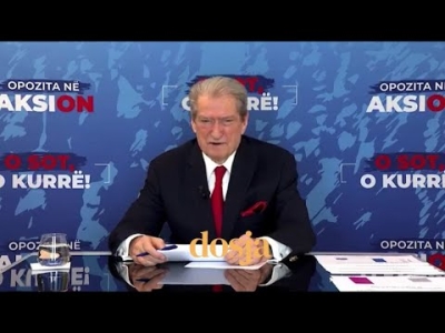 Berisha: Përshëndes ata qindra shqiptarë, guerrilas të demokracisë që protestuan dje kundër narkodiktatorit Rama