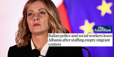 “The Guardian”: Dështimi i marrëveshjes Meloni-Rama