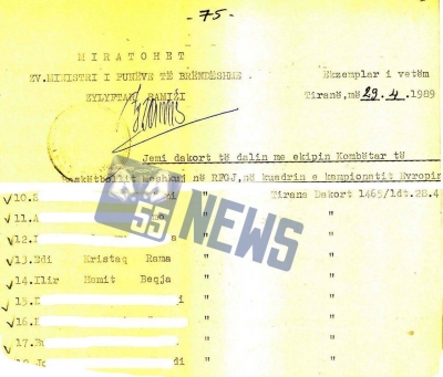 1989/Zylyftar Ramizi pa asnjë vërejtje, i nxirrte vizën për jashtë shtetit Edi Ramës