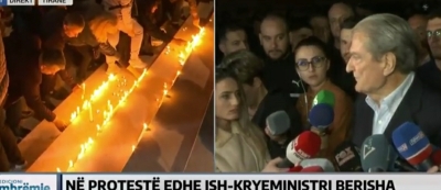 &#039;Qeveria organizatë kriminale&#039;/ Berisha: Nisim protestat kundër vjedhjes së pronave publike