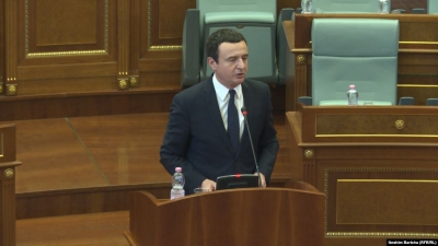 Albin Kurti kryeministri i Kosovës, Kuvendi miraton me 86 vota pro qeverinë e re