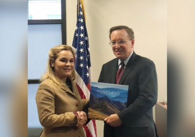 Vizita në SHBA/ Kryemadhi takon David Kostelancik: Shkëmbyem mendime për zgjidhjen e krizës