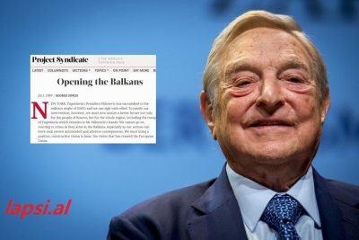 Zbulohet shkrimi/ “Ballkani i hapur” një ide e George Soros që në 1999