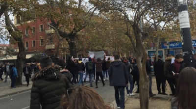 Studentët e Shkodrës mbërrijnë në kryeqytet