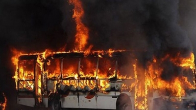 Digjet autobusi i linjës urbane, ja ku dyshohet