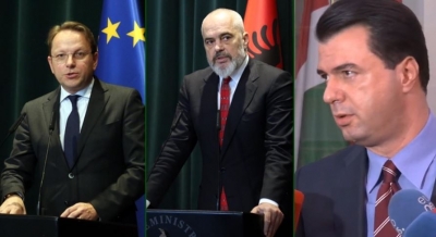 Varhelyi nesër në Tiranë, takim me Ramën dhe Bashën