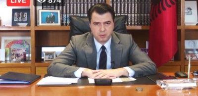 LIVE/ Basha në videokonferencë me gazetarët për masat e marra ndaj krizës së COVID-19