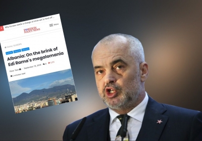 Foreign Policy: Shqipëria në humnerën e megallomanisë së Ramës